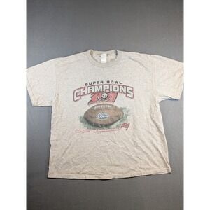 Vintage 2003 Reebok Tampa‎ Bay Buccaneers Super Bowl Champions Shirt Size XL